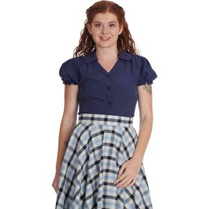 Banned - Jane Blouse - M - Blauw