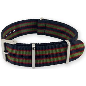 NATO Horlogeband G10 Military Nylon Strap James Bond Original 24mm