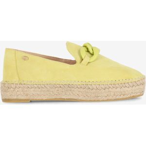 Fred De La Bretoniere Espadrille Limegroen - Maat 39