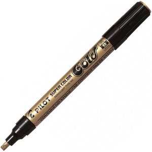 Pilot Super Color - Gouden Marker Pen – Brede Tip