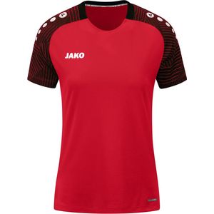Jako - T-shirt Performance - Rode Voetbalshirt Dames-36