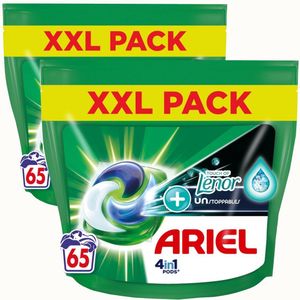 Ariel 4in1 Wasmiddel Pods +Touch Van Lenor Unstoppables - 130 Wasbeurten - Voordeelverpakking