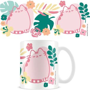Pyramid International Pusheen Keramische Mok - Tropisch Ontwerp - 325ml