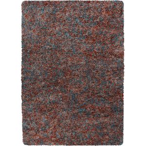 Pochon - Tapijt Enjoy - Terracotta - 230x160x3 - Vloerkleed - Hoogpolige Vloerkleed - Rechthoekige Tapijt - Rechthoekige Vloerkleed