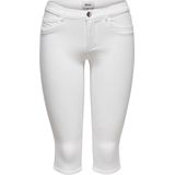 Only Jeans Onlrain Life Reg Sk Knickers Dnm No 15136463 White Dames Maat - S