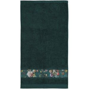 ESSENZA Fleur Handdoek Donkergroen - 70x140 cm