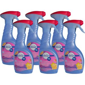 Lenor Febreze Textielverfrisser Spray - VOORDEELVERPAKKING - Hawaiian dream - | 6x 500ml | Verwijdert nare geuren