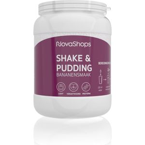 NovaShops eiwitdieet | Afslank & Proteïne pudding | Bananen Pudding (17 porties)