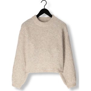 Notre-V Nv-clarice Boucle Knit Blouse Truien & vesten Dames - Sweater - Hoodie - Vest- Beige - Maat XL
