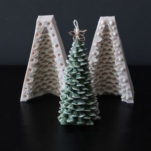 Kerstboom Kaars Mal - Gietmal Kerst Silicone - Kaarsen Zeep Maken