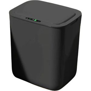 Starstation Smart Prullenbak - 18 Liter - USB Oplaadbaar - Slimme Sensor - Elektrische Afvalbak - Zwart