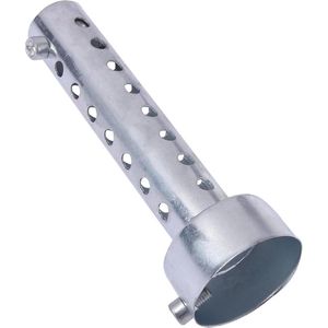 Universele Motoruitlaat Demper DB Killer Muffler Baffle Insert Zilver - 45 mm .