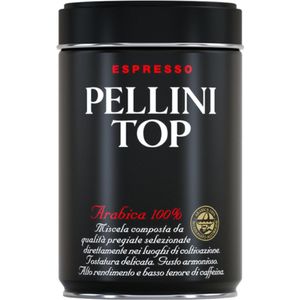 Pellini Top - Gemalen koffie in blik - 250 gram
