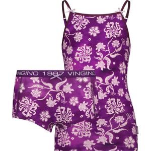 Vingino G-243-6 Flower singlet set Meisjes Ondergoedsetje - Maat XXL