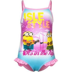 Badpak van Minions Hawai Roze Maat 98