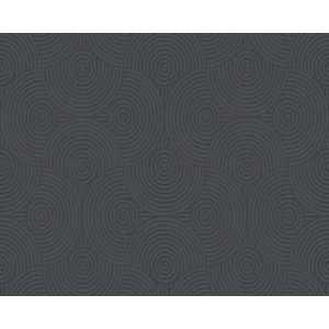 FANTASIE CIRKEL BEHANG - Zwart Zilver Metallic - AS Creation Esprit 13