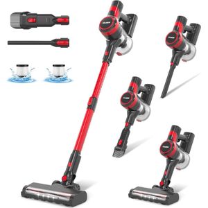 Stanew® Steelstofzuiger - Steelstofzuiger Draadloos - Stofzuiger - Steelstofzuiger Zonder Zak Op Accu - Steelstofzuigers - Stofzuiger Draadloos - Vacuum Cleaner Wireless - Stofzuiger Zonder Zak