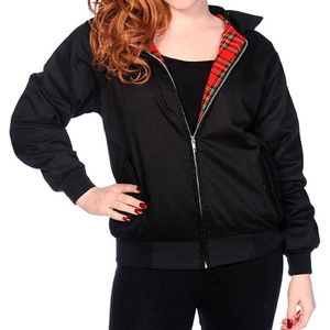 Banned - Harrington Jacket - XL - Zwart