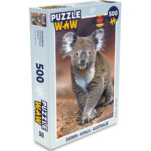 Puzzel Dieren - Koala - Australië - Legpuzzel - Puzzel 500 stukjes