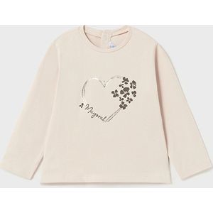 Mayoral L/s basic t-shirt Chickpea 9 md