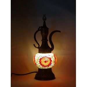 Oosterse mozaïek tafellamp (Turkse Ibrik)  ø 13 cm