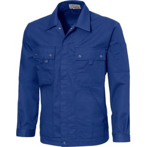 Ultimate Workwear - Standaard werkjas/jack (battledress) KAPRUN- Polykatoen 245gr/m2 - Blauw (Kobalt/Royal Blue)