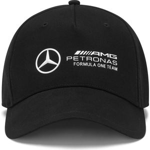 Mercedes Logo Cap Zwart 2024 - Lewis Hamilton - George Russel - AMG - Formule 1