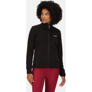 De Regatta Clemance III fleece met volledige rits - dames - sneldrogend - Zwart