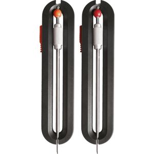 Boretti - Sondes BBQ thermometer (rood en oranje) - uitbreidings set BBA87