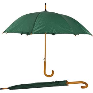 Prachtige Groene Automatische Opvouwbare Paraplu's voor Volwassenen - Set van 2 - 102 cm Diameter