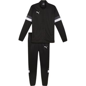 PUMA teamRISE Tracksuit Heren Trainingspak - Puma Black-Puma Black