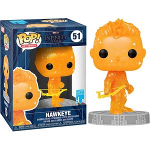 Funko Hawkeye (Orange) - Funko Pop! Artist Series - Marvel Infinity Saga Figuur - 9cm