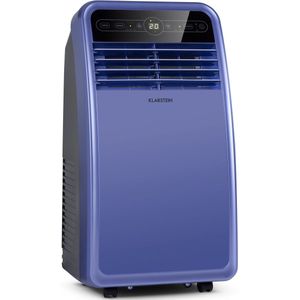 Klarstein mobiele airconditioner met luchtafvoerslang, 4-in-1 airconditioner met ventilator, luchtontvochtiger & nachtmodus, kleine & draagbare airconditioner voor thuis & op kantoor, app-bediening, 7000 BTU