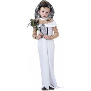 Halloween Zombie bruid kostuum voor meisjes 110-122 (5-7 jaar)