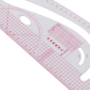 Armhole Curve Liniaal Snijden Lichaamskleding 3245 - Polymeer Plastic Stof Liniaal Meet Linialen