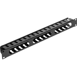 RackMatic - Kabelgeleidingspaneel voor 19 ""1U-rackkast voor 45 mm kabelbeheer