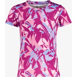 Osaga Dry meisjes sport T-shirt met print roze - Maat 146/152