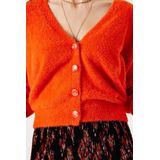 GARCIA Dames Vest Oranje - Maat XL