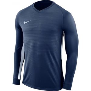 Nike Sportshirt - Maat XL - Mannen - navy/ wit