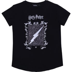 Zwart shirt met pailletten van HARRY POTTER