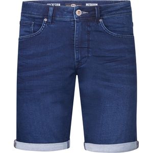 Petrol Industries - Heren Jackson Stretch Denim Short Sailfish - Blauw - Maat XXL