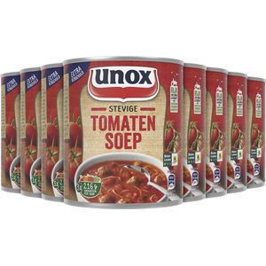 Unox Stevige tomatensoep Blik - 12 x 0,8 L - voordeelverpakking