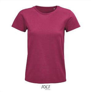 SOL'S - Pioneer T-Shirt dames - Roze - 100% Biologisch Katoen - XXL