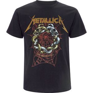 Metallica - Ruin/Struggle Heren T-shirt - M - Zwart