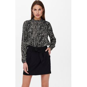 ONLY ONLNEW MALLORY  L/S BLOUSE AOP WVN NOOS Dames Top - Maat 34