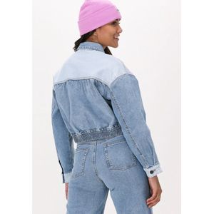 Object Marina Trend Denim Jacket Jassen Dames - Zomerjas - Lichtblauw - Maat XL