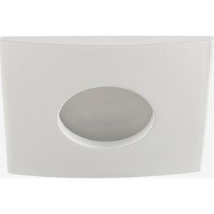 IP44 LED inbouwspot - Maya -Vierkant Wit -Warm Wit -Dimbaar 3W -Philips