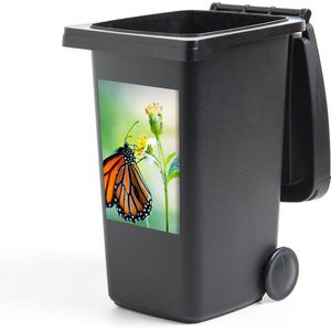 Container sticker Vlinder - Bloemen - Insecten - 40x60 cm - Kliko sticker