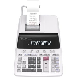 Sharp - CS-2635 LW - Zakrekenmachine - Zwart/Rood - Elektrische Stroom