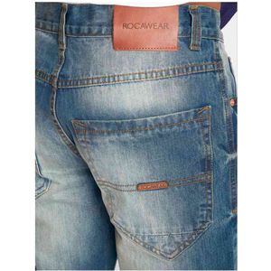 Rocawear - UE Relax Fit Jeans DK Broek rechte pijpen - 32/32 inch - Blauw